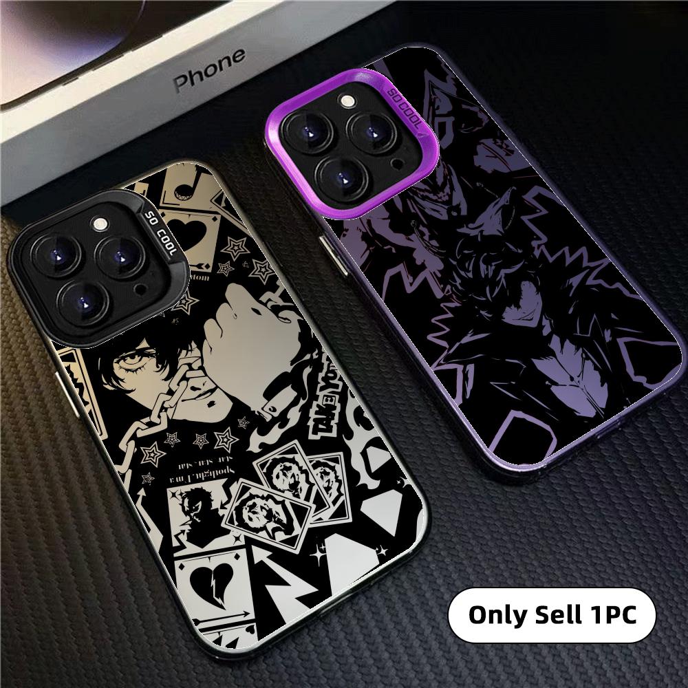 Phone Cases For Iphone 16 - Casing HP Game P-Persona 5 Untuk