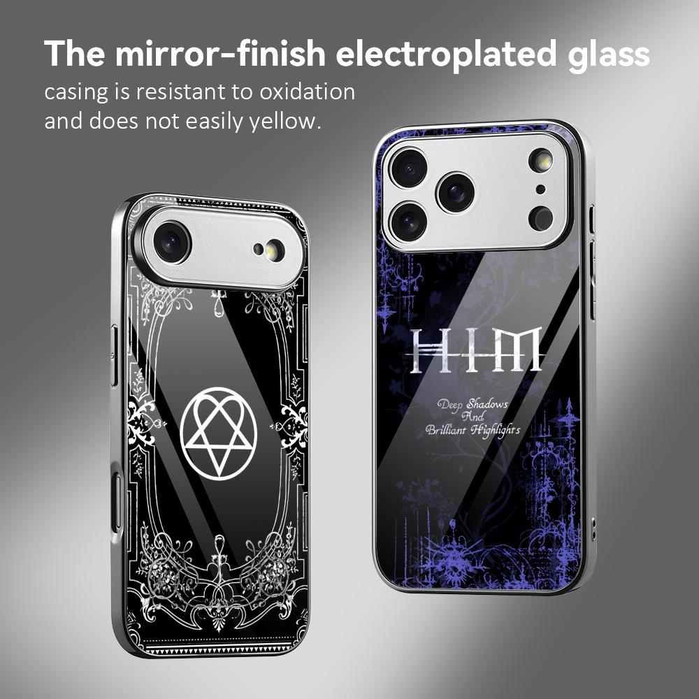Phone Cases For Iphone 16 - Casing HP ROCK Band H-HIM untuk