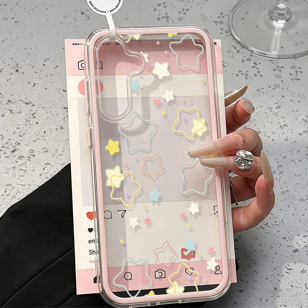 Phone Cases Galaxy A16 5G - Casing Bening 2 IN 1 untuk