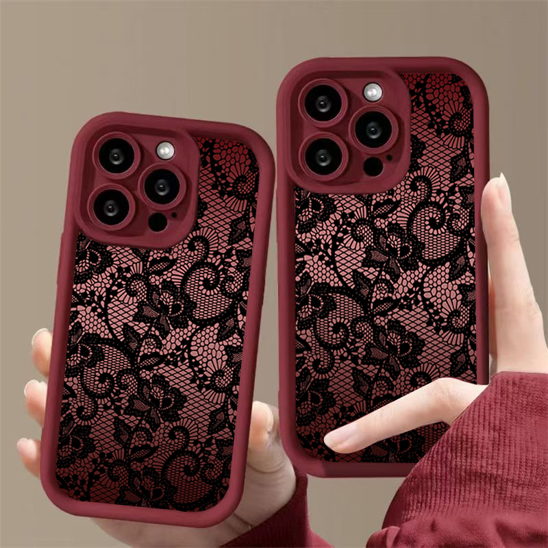 Casing Ponsel Motif Bunga Rend - Phone Cases Xr Iphone ulasan dan harga