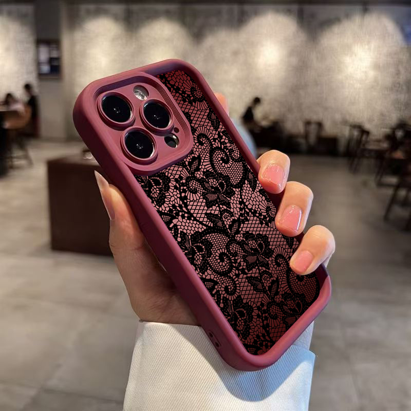 Casing Ponsel Motif Bunga Rend - Phone Cases Xr Iphone ulasan dan harga